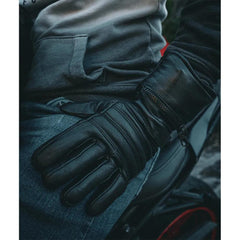 Freehand - Men's Gauntlet Leather Motorcycle Gloves