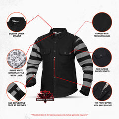 Stripelock Men's Canvas Shirt