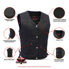 Denim Dream Women's Denim Vest