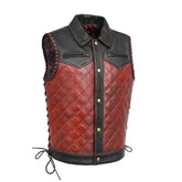 Kingsnake Men's Motorcycle Leather Vest