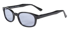112 X - KD'S Black FRAME/LIGHT BLUE LENS