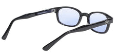 112 X - KD'S Black FRAME/LIGHT BLUE LENS