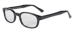 1015 X - KD'S Black FRAME/CLEAR LENS