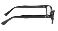 1015 X - KD'S Black FRAME/CLEAR LENS