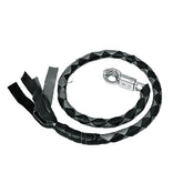 Black & gray Biker Get Back Whips