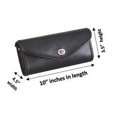 High Mount Leather- PVC 1-Pocket Windshield Bag