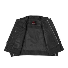 Men's Rough Rub-Off Denim Jacket