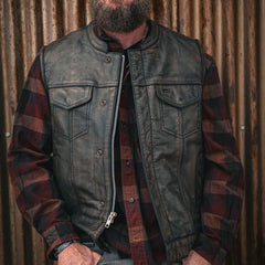 Spearfish - Men's Brown Club Vest