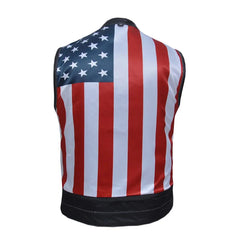 Freedom - Men's USA Flag Liner Club Vest