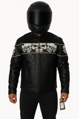 Phantom - Men's Premium Leather Jacket