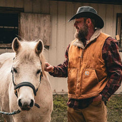 Frontier - Men's Premium Leather Cowboy Hat