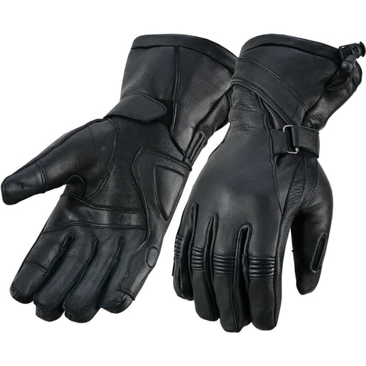 Avengers Men's leather gauntlet gloves