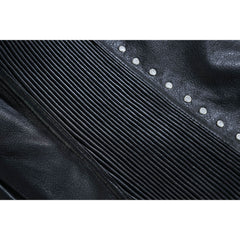 Biker Babe Women's Studded Leather Motorcycle Vest