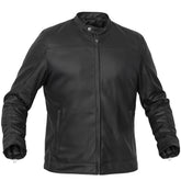Night Bolt Men's Faux Leather Motorcycle Jacket