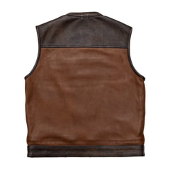 Gunner Men's Leather Motorcycle Vest (Limited Edition)