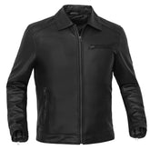 Jet Pace Men's Faux Leather Motorcycle Jacket