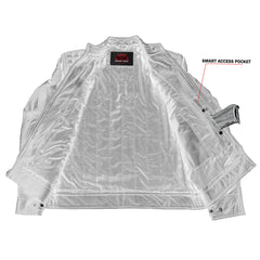 Men's Faux Leather Fashion Jacket