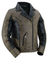 Fusion Flow Women's Leather Motorcycle Jacket