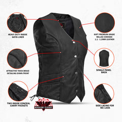 Women's Premium Braided Vest