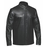 Edge - Men's Premium Leather Shirt Jacket