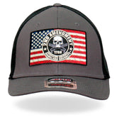Hot Leathers GSH1022 2nd Amendment Flag Trucker Hat
