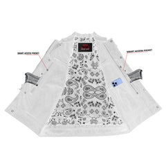 Vapor Shield Men's Textile Motorcycle Vest