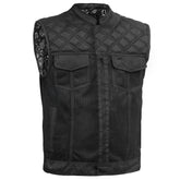 Vapor Shield Men's Textile Motorcycle Vest