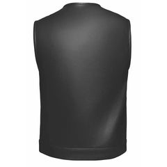Lowcut - Men's Short Leather Club Vest