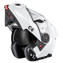 D.O.T. & ECE Daytona C6- Hi-Gloss White