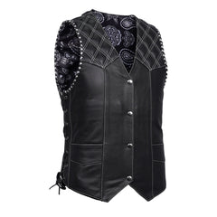 Velrik Men's Leather Vest