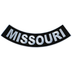 Hot Leathers Missouri 12” X 3” Bottom Rocker Patch