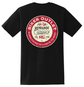 RC Retro Sign Black Men's Motorcycle T-Shirt