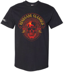RC Renegade Classics RED Skull T-shirt