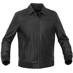 Midnight Forge Men's Faux Leather Motorcycle Jacket