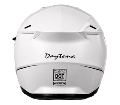 D.O.T. & ECE Daytona Spyder Jet- Hi-Gloss White