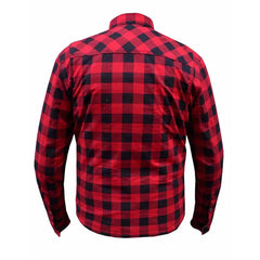 Lumberjack - Men's Black & Red Armored Flannel