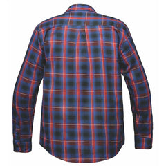 TW207.00 - Men's Red and Blue Flannel Shirt