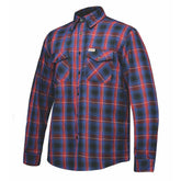 TW207.00 - Men's Red and Blue Flannel Shirt