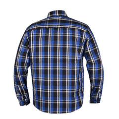TW216.00 - Men's Black AND BLUE Flannel Shirt
