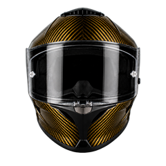D.O.T. & ECE Daytona Viper- Gold Carbon Fiber