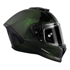D.O.T. & ECE Daytona Viper- Green Carbon Fiber