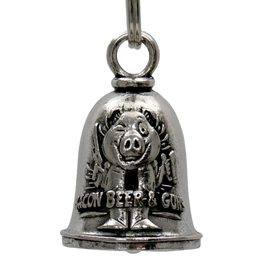 Milwaukee Leather MLB9021 'Biker Boobs - Beer Babes' Motorcycle Good Luck Bell | Key Chain Accessory for Bikers