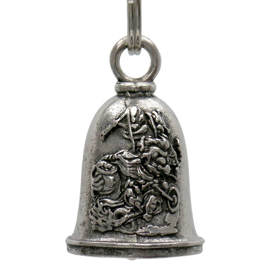 Milwaukee Leather MLB9021 'Biker Boobs - Beer Babes' Motorcycle Good Luck Bell | Key Chain Accessory for Bikers