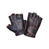 8134.ABR - Men's Fingerless Leather Gloves