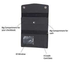 Black Biker Chain Wallet