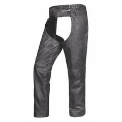 Dragster - Unisex Gray Jean Pocket Chaps