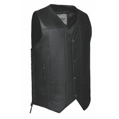 El Paso - Men's 10-Pocket Leather Vest