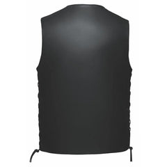 El Paso - Men's 10-Pocket Leather Vest