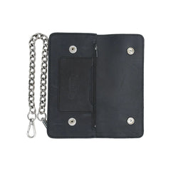Large Trucker - Vegetable Tanned Leather Wallet