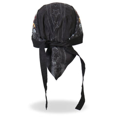 Hot Leathers Born Free Eagle POW Lightweight Headwrap HWH1053